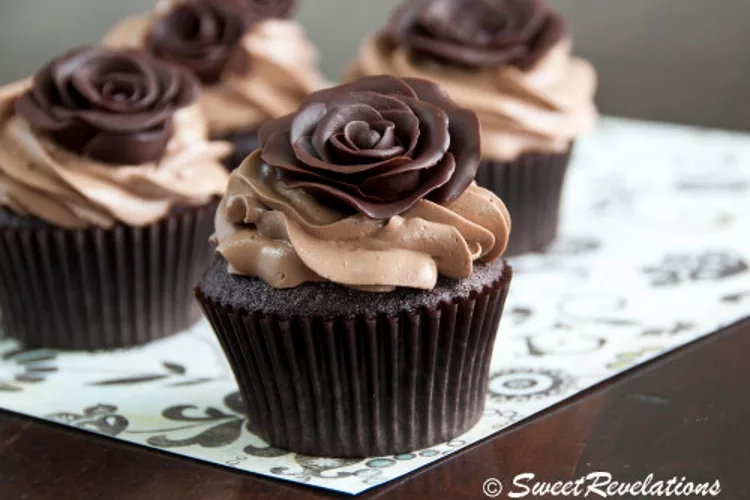 Dark Chocolate Roses