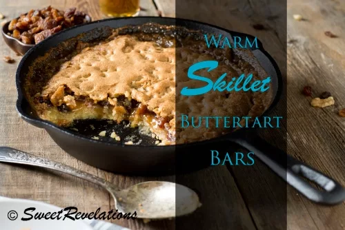 Warm Skillet Butter Tart Bars