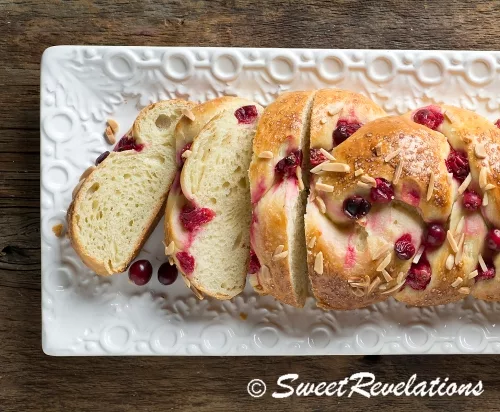 Cranberry Swiss Zopf Bread