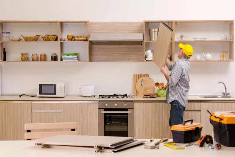 How to Repaint Kitchen Cabinets