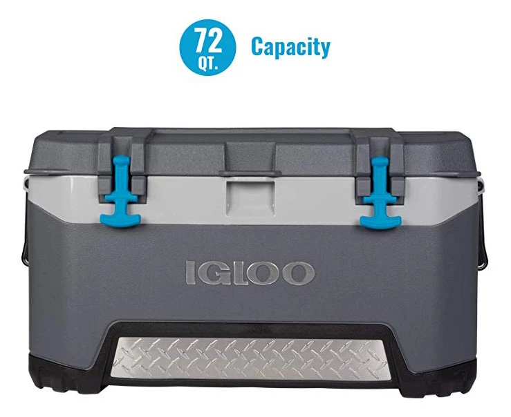 âœ… Igloo BMX 72 Quart Cooler with Cool Riser Technology, Fish Ruler, and Tie-Down Points - 18.70 Pounds