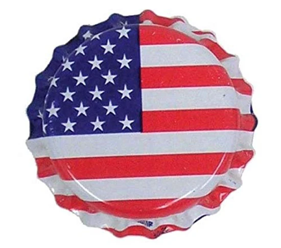 U.S. Flag Caps - 144 Ct.