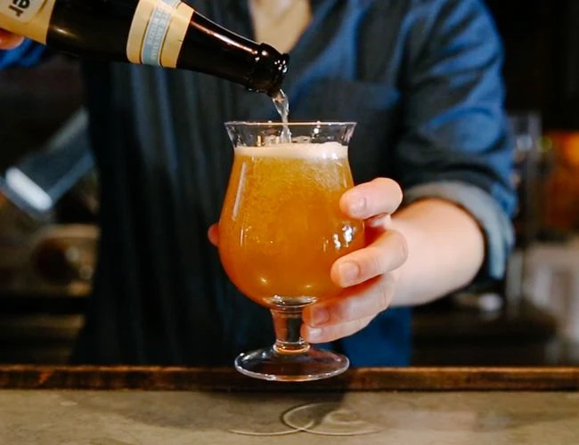 Proper Pouring of Beer