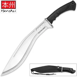 Honshu-Boshin-Kukri-with-Genuine-Leather-Belt-Sheath