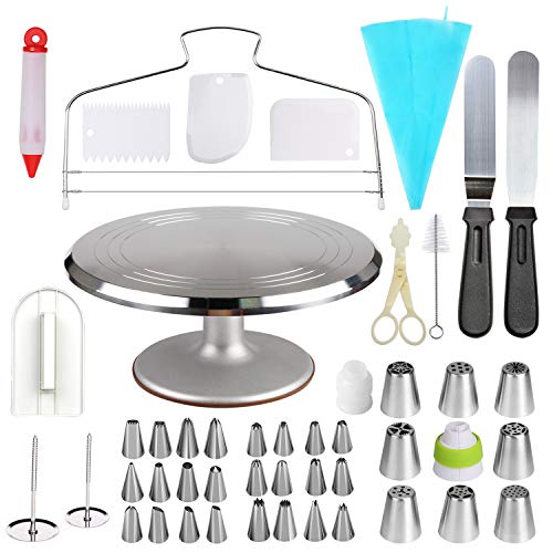 Inside Cake Decorating Supplies Turntable