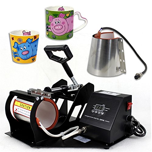 F2C Digital Transfer Sublimation 2-in-1 Mug Heat Press Machine