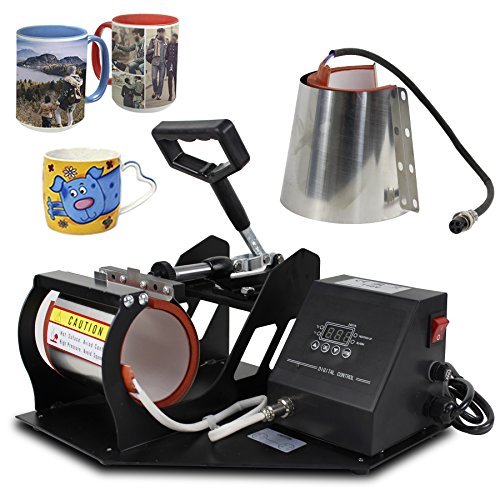 Super Deal Pro 2-in-1 Mug/Cup Heat Transfer Press Machine