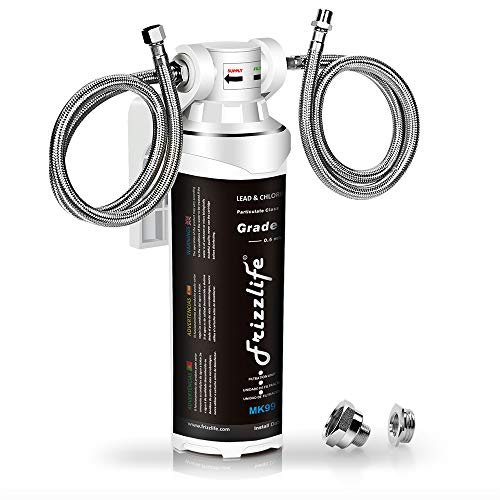 Frizzlife Under Sink Water Filter System-High Capacity, Direct Connect